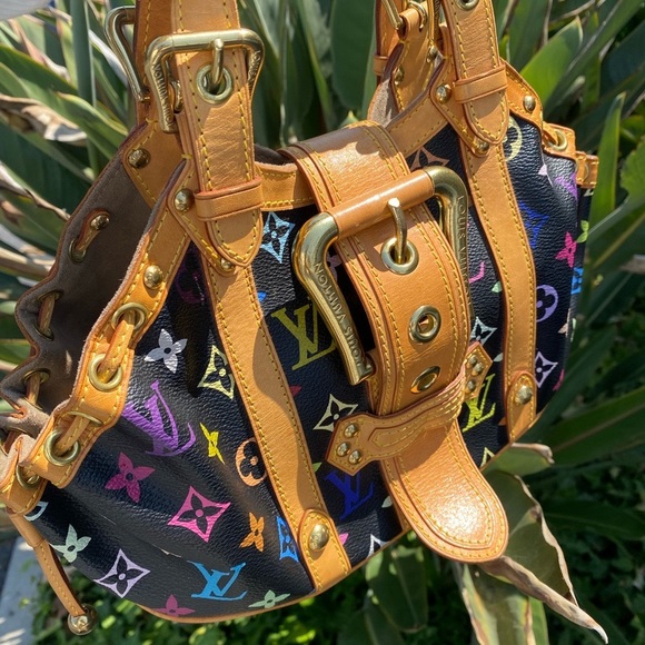 🎨Louis Vuitton X Takashi Murakami Theda Bag - Picture 6 of 14